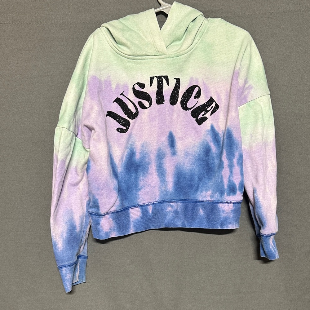 Justice Pastel Tie-Dye Hoodie